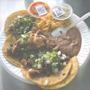 Barbacoa Tacos Meal