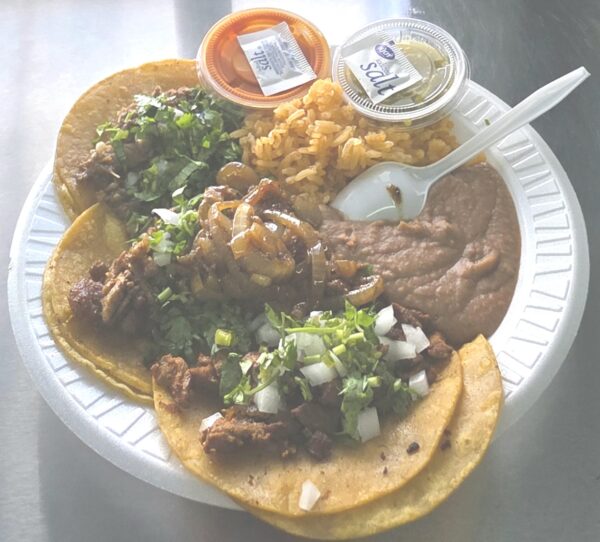 Barbacoa Tacos Meal